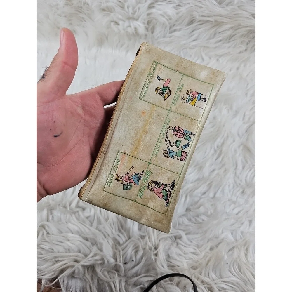 Super Cool Vintage Leather Pencil Case, Pen Pouch for Work and University